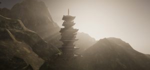 神社の写真に映る光の柱と隠された歴史とエネルギー