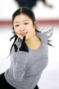 中井亜美、「視聴者賞」モノ動画！爆速スピンで氷が溶ける