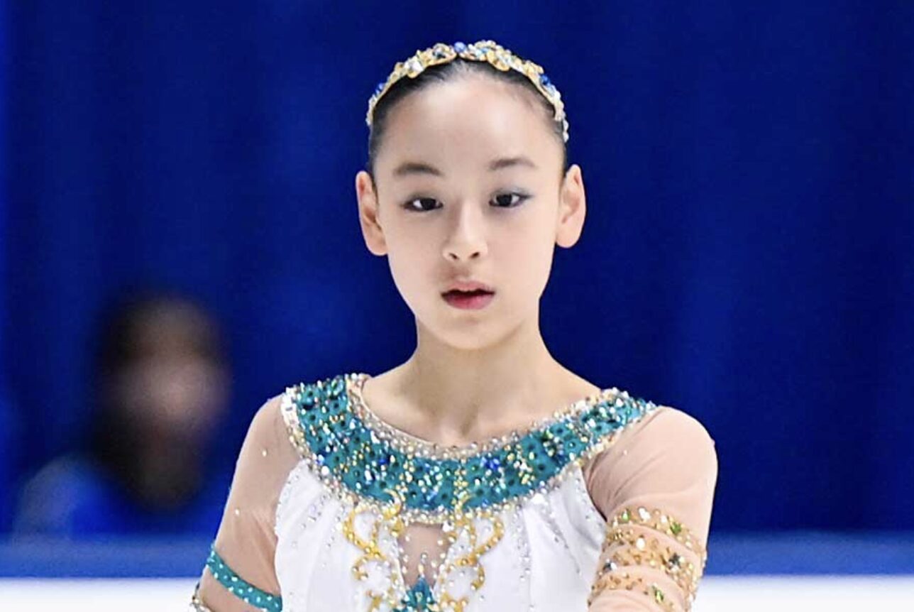 Oka Mayuko's face and profile! The 16-year-old world junior runner-up is cute!